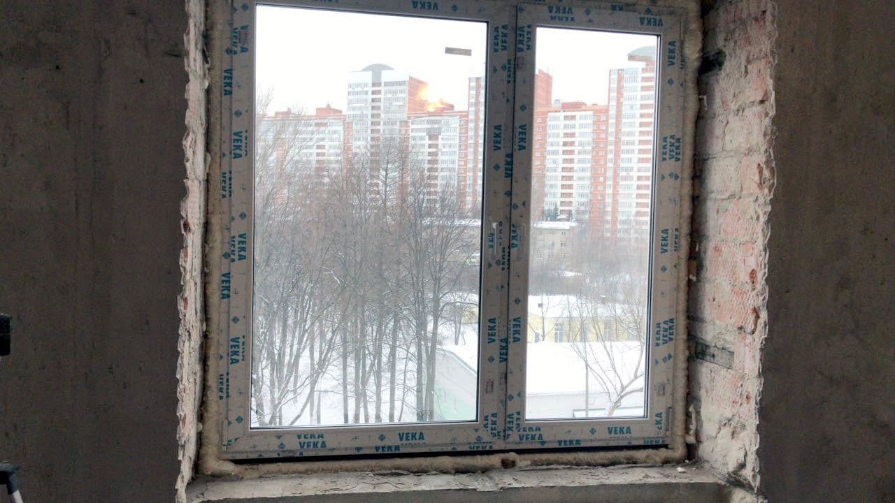 установка окон veka