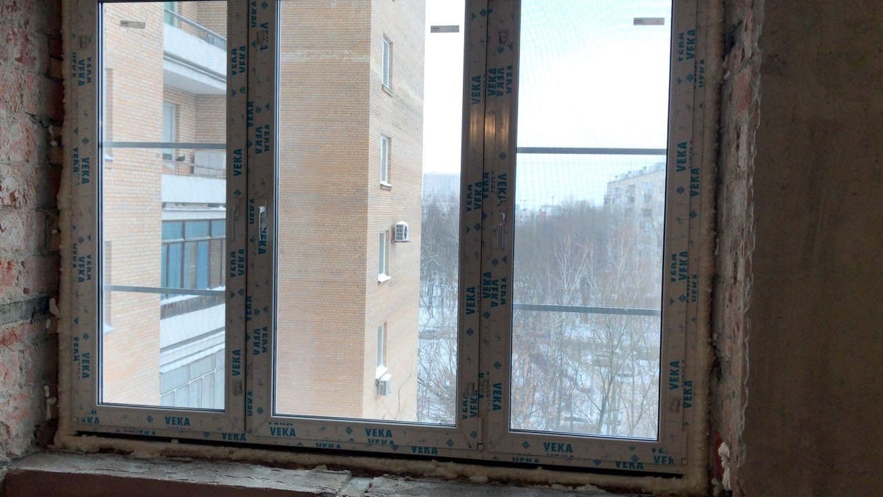 установка окон veka